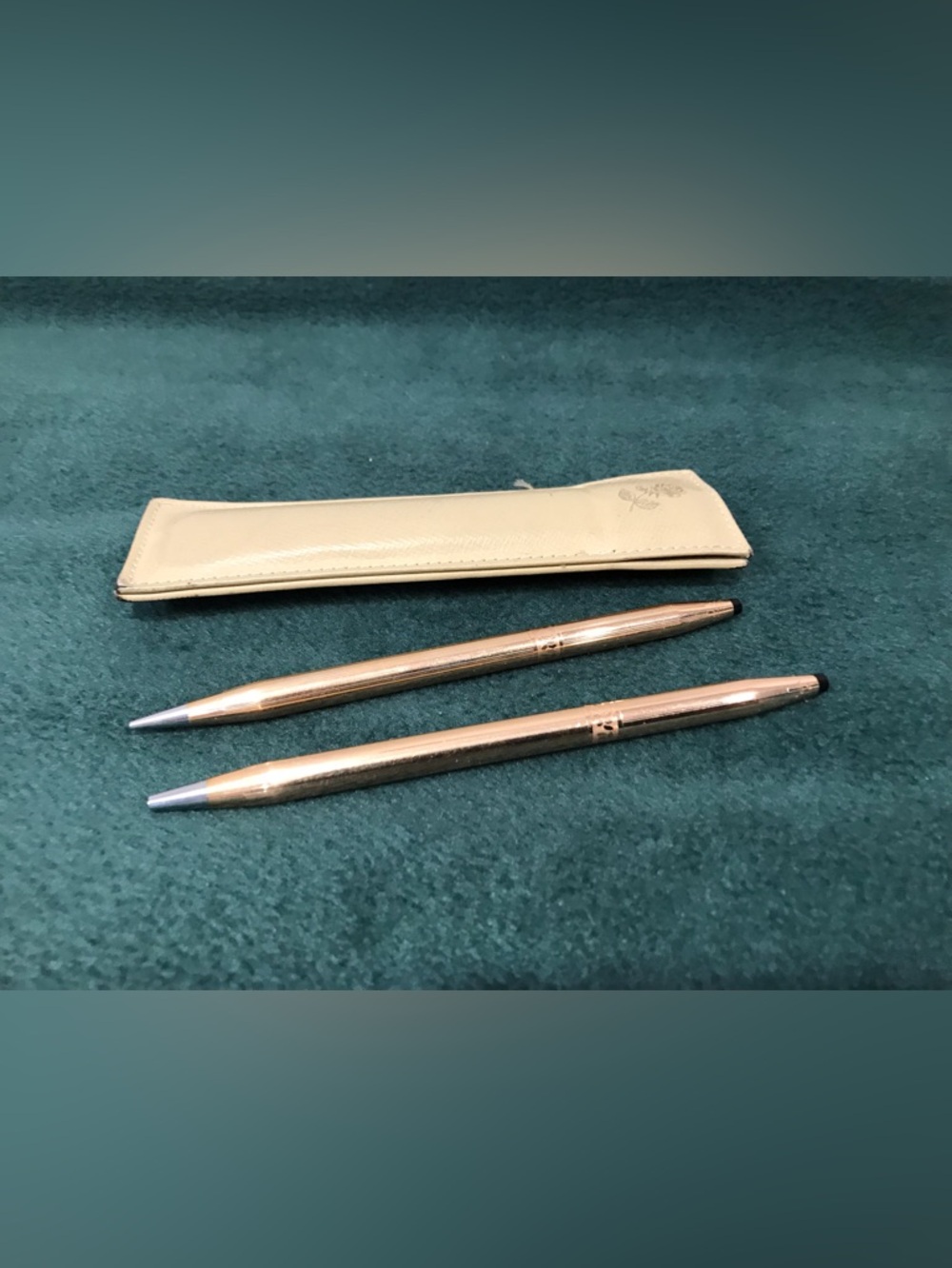 Cross 14k Gold Filled Pen and Pencil Set